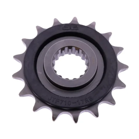 Piñón JT SPROCKETS acero JTF710RB ENGOMADO PASO 520 REF JTF710.RB