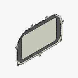 Recambio metraquilato protector BONAMICI RACING DCP08 BMW S 1000 RR 2019-2024