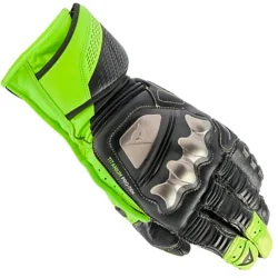 GUANTES DAINESE FULL METAL 7 NEGRO / AMARILLO-FLUOR 2