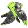 DAINESE VOLLES METALLHANDSCHUHE 6 SCHWARZ / WEISS / LAVA-ROT