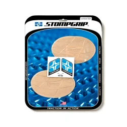 STOMPGRIP Kit adhesivos ovalados UNIVERSALES para moto