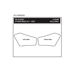 STOMPGRIP Volcano Kit de adhesivos para la moto HONDA GOLDWING 1800 01-10 2