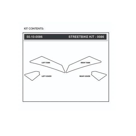 STOMPGRIP Volcano Kit de adhesivos para moto HONDA NC700X 13-15