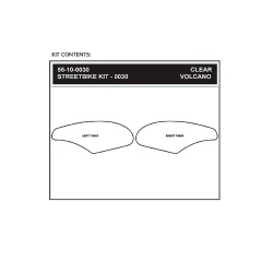 STOMPGRIP Kawasaki-Motorkleben set KAWASAKI NINJA ZX-10R 04-07 2