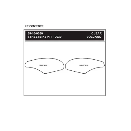 STOMPGRIP Kawasaki-Motorkleben set KAWASAKI NINJA ZX-10R 04-07