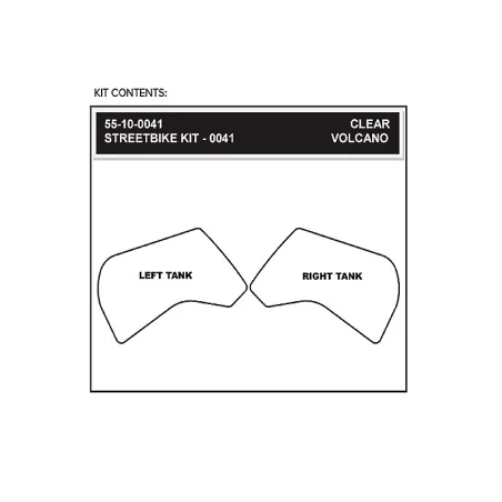 STOMPGRIP KAWASAKI Motorrad-Set KLR 650 00-18