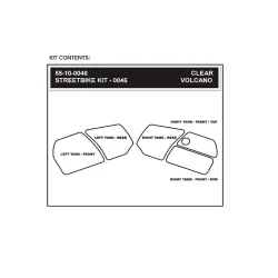 STOMPGRIP Kit de adhesivos para moto KAWASAKI CONCOURS 1400 GTR 10-19 2