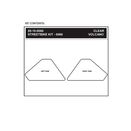 STOMPGRIP Kit de adhesivos para moto KTM Duke 690 08/11 Y ADVENTURE 13-16
