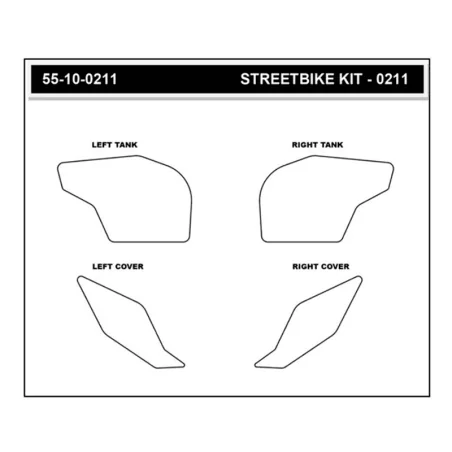 copy of STOMPGRIP ICON Aufkleber-Set HONDA CBR 600 RR 2024-2025