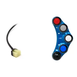Jetprime JP PLS 016 B Linke Pineapple Racing 3 Tasten Jetprime YAMAHA XP T-MAX BLAU
