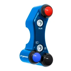 JETPRIME JP PLD 011 B Piña Izquierda Racing 3 botones Jetprime SUZUKI GSX-R 1000 2017-2021 AZUL 2