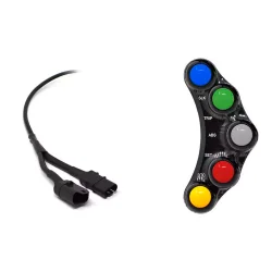 copy of MANDOS JETPRIME TITANIUM TWIST GRIP APRILIA DORSODURO 900 2017-2018