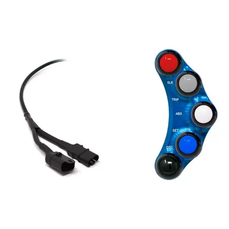 copy of MANDOS JETPRIME TITANIUM TWIST GRIP APRILIA DORSODURO 900 2017-2018
