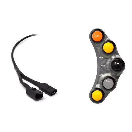 copy of MANDOS JETPRIME TITANIUM TWIST GRIP APRILIA DORSODURO 900 2017-2018