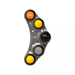 JETPRIME JP PLS 007 T Piña Izquierda Racing 7 botones Jetprime DUCATI 848 TITANIO 2