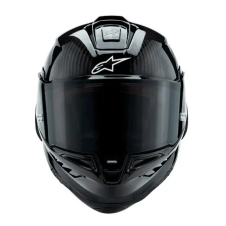 ALPINESTARS SUPERTECH R10 SOLID ECE 06 SCHWARZER CARBON-HELM