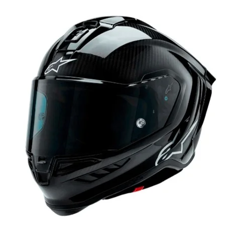 ALPINESTARS SUPERTECH R10 SOLID ECE 06 SCHWARZER CARBON-HELM