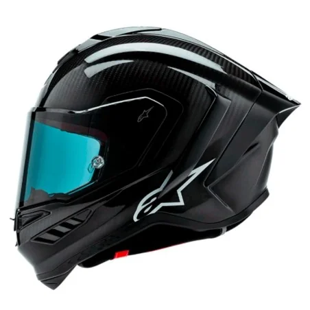 ALPINESTARS SUPERTECH R10 SOLID ECE 06 SCHWARZER CARBON-HELM