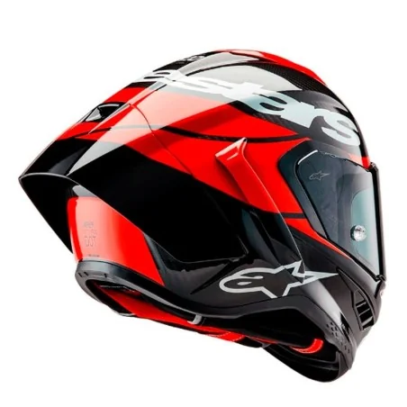 ALPINESTARS SUPERTECH R10 ELEMENT ECE 06 VOLLHELM ROT-SCHWARZ Helm