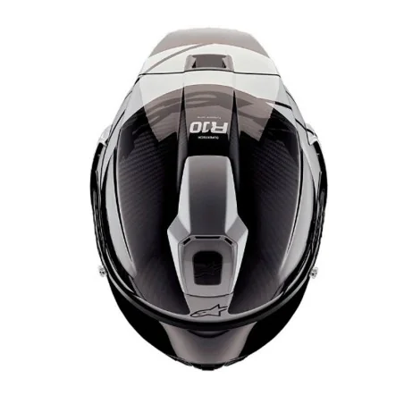 Helm ALPINESTARS SUPERTECH R10 ELEMENTO ECE 06 WEISS-SCHWARZ