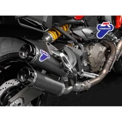 TERMIGNONI RACING CARBON SCHALLDÄMPFER DUCATI MONSTER 821 2018-2020 2