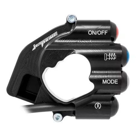 Puño de acelerador giratorio con controles integrados para BMW