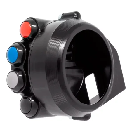 Puño de acelerador giratorio JETPRIME con controles integrados para BMW