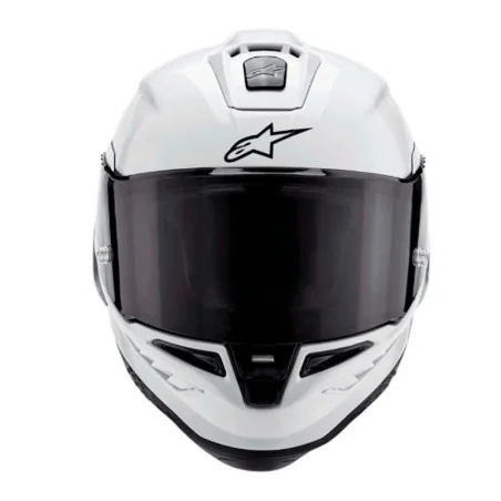 Casco ALPINESTARS SUPERTECH R10 SOLID ECE 06 GLOSSY WHITE