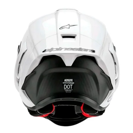 Casco ALPINESTARS SUPERTECH R10 SOLID ECE 06 GLOSSY WHITE
