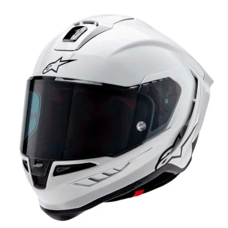 Casco ALPINESTARS SUPERTECH R10 SOLID ECE 06 GLOSSY WHITE