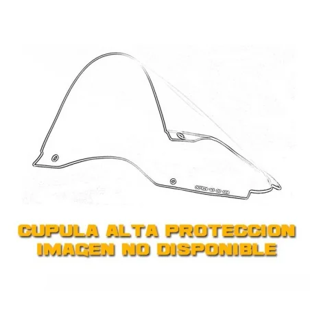 Cúpula alta protección transparente TF SUPERBIKE para Ducati Panigale V4 2025
