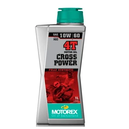 Aceite Moto Motorex Cross Power 10W60 4T 1L