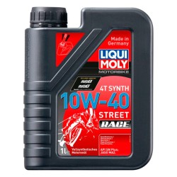 Liqui Moly 100 % synthetisches Öl 4T 10W-40 Street Race 1L