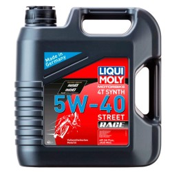 Liqui Moly 100 % synthetisches Öl 5W-40 Street Race 4L
