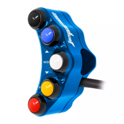 Links Racing Pineapple 5 Tasten Jetprime HONDA CBR 1000 RR FIREBLADE SP 2017-2019 BLAU 2