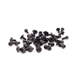Kit tornillo rapido con anillo M6x12mm grapa de clip