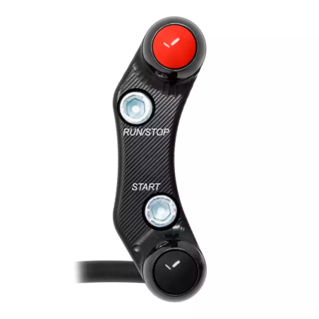 JETPRIME JP PLDB 032 Interruptor de manillar derecho JETPRIME Superbike KTM 1190 RC8 (orificios desalineados)