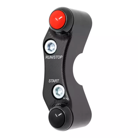 JETPRIME JP PLDB 032 Interruptor de manillar derecho JETPRIME Superbike KTM 1190 RC8 (orificios desalineados)