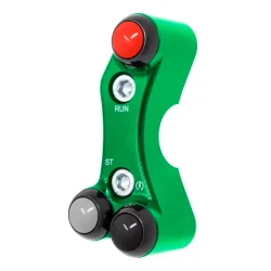 JETPRIME JP PLD 064 V Interruptor de manillar derecho JETPRIME KAWASAKI ZX-6 / ZX-10 VERDE 2