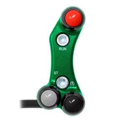 JETPRIME JP PLD 064 V Interruptor de manillar derecho JETPRIME KAWASAKI ZX-6 / ZX-10 VERDE