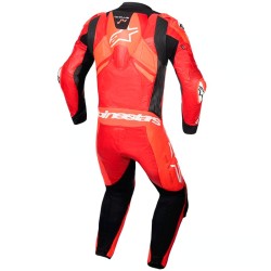 Anzug / Overall ALPINESTARS GP Plus V4 Sprint 1PC Fluo Rot / Mittelrot / Weiß 2