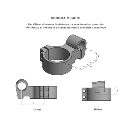Semimanillares BONAMICI RACING 50MM Elevados para KAWASAKI ZX-6R 2024-2025