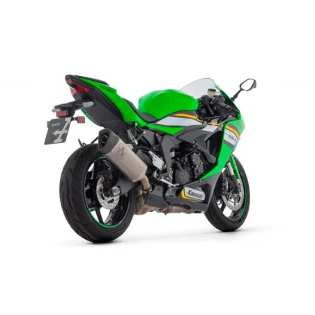 ARROW Pista-Auspuff aus Titan mit Zulassung für KAWASAKI ZX-6R / 636 24-25