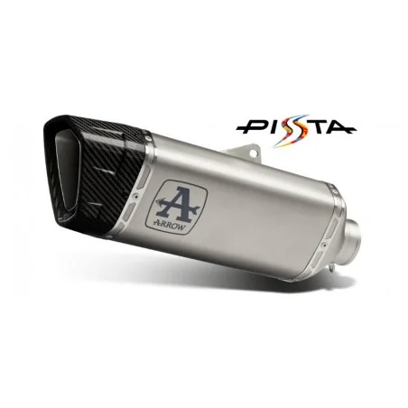 ARROW Pista-Auspuff aus Titan mit Zulassung für KAWASAKI ZX-6R / 636 24-25