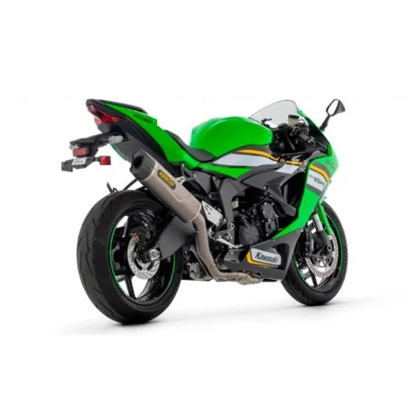 ARROW Indy Race-Auspuff nicht zugelassen in Titan für die komplette Competition Pista-Linie für KAWASAKI ZX-6R / 636 24-25