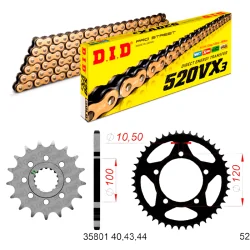 Kit de transmisión DID Reforzado para Aprilia RS 660 / TUONO 660 2021-2024