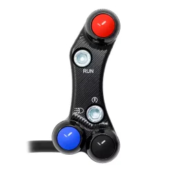 JETPRIME JP PLDB 011 Interruptor manillar derecho JETPRIME SUZUKI GSX-R 1000 2017-2021 ORIFICIOS DESALINEADOS