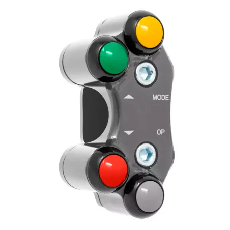 JETPRIME JP PLSR 055 T Interruptor de manillar izquierdo JETPRIME Racing para SUZUKI GSX-8R 2024 TITANIO