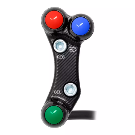 JETPRIME JP PLSR 073 Interruptor de manillar izquierdo JETPRIME RACING YAMAHA YZF-R7 2022-2024