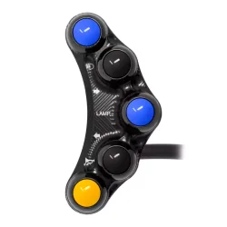 JETPRIME JP PLS 073 Linke Pineapple Road 7 Tasten Jetprime YAMAHA YZF-R7 2022-2024